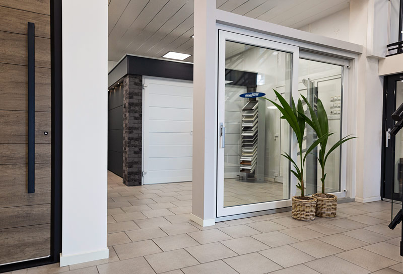 Showroom-schuifdeuren