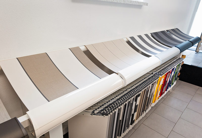 Showroom-zonnescherm